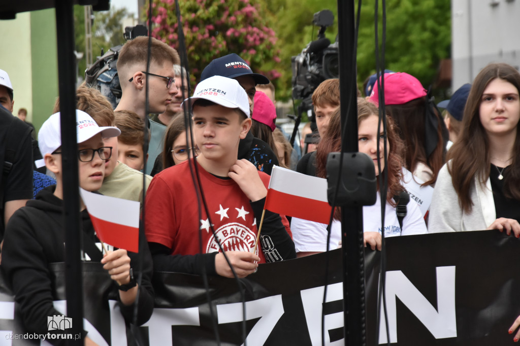 Sławomir Mentzen w Aleksandrowie Kujawskim