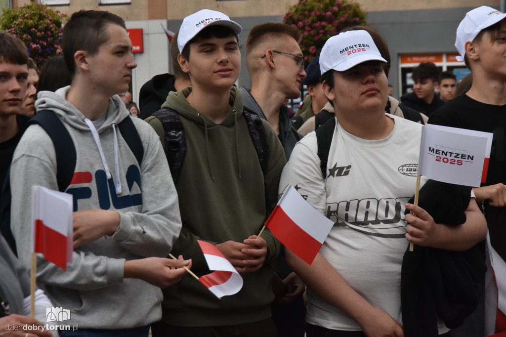 Sławomir Mentzen w Aleksandrowie Kujawskim