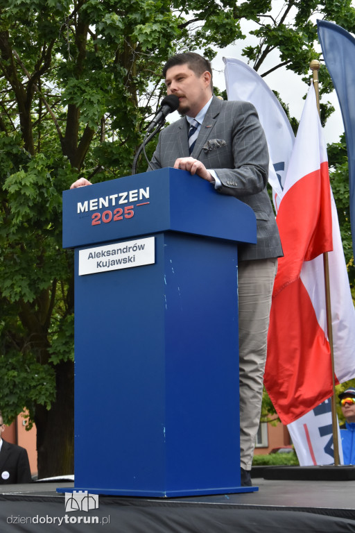 Sławomir Mentzen w Aleksandrowie Kujawskim