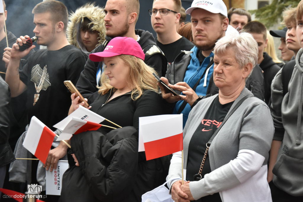 Sławomir Mentzen w Aleksandrowie Kujawskim