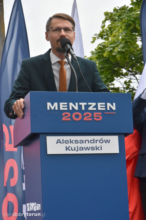 Sławomir Mentzen w Aleksandrowie Kujawskim