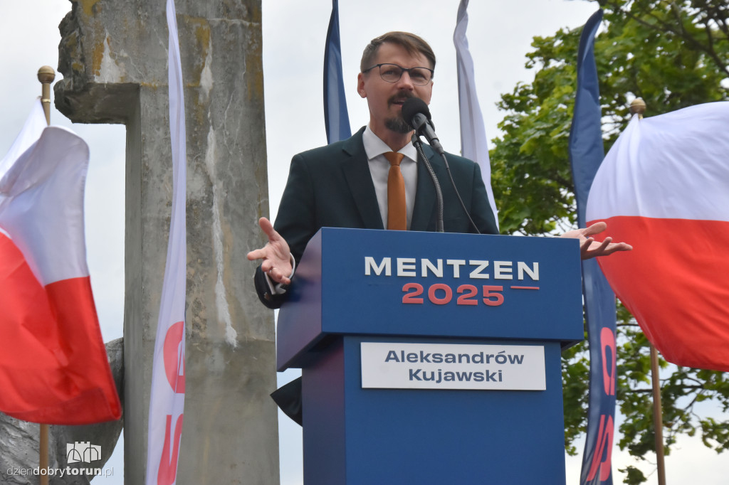 Sławomir Mentzen w Aleksandrowie Kujawskim