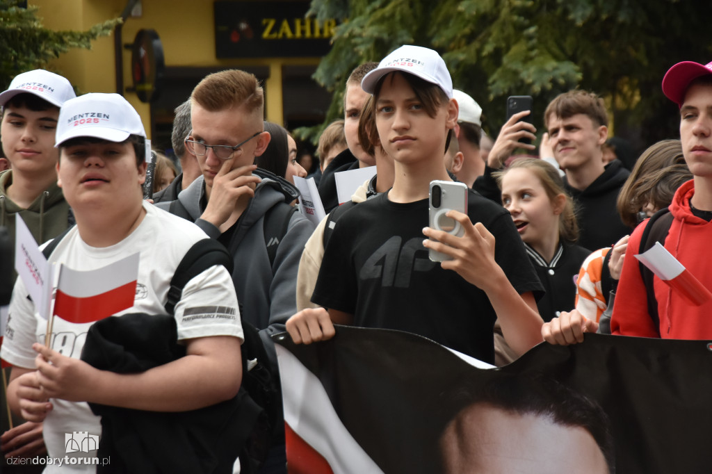 Sławomir Mentzen w Aleksandrowie Kujawskim