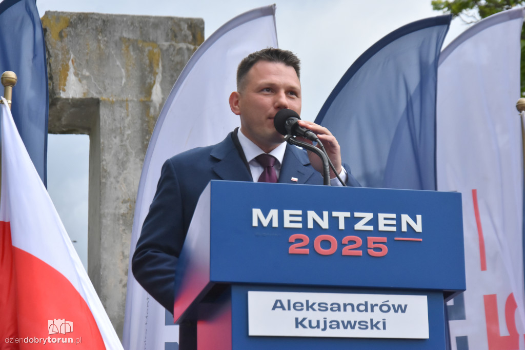 Sławomir Mentzen w Aleksandrowie Kujawskim