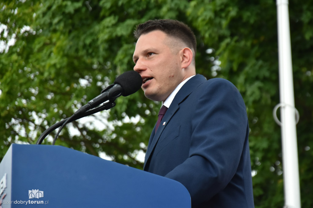Sławomir Mentzen w Aleksandrowie Kujawskim