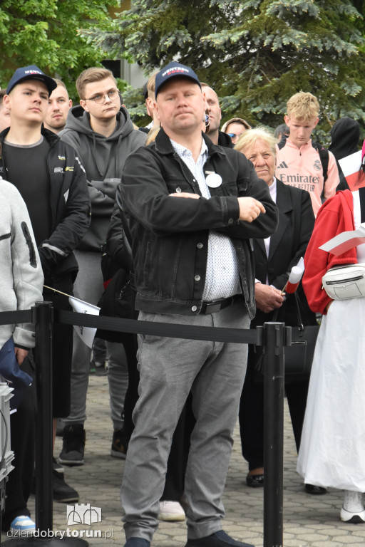 Sławomir Mentzen w Aleksandrowie Kujawskim
