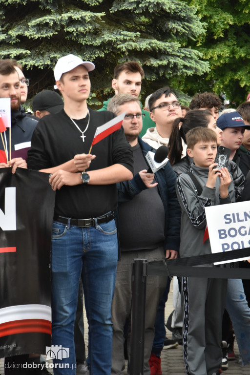 Sławomir Mentzen w Aleksandrowie Kujawskim