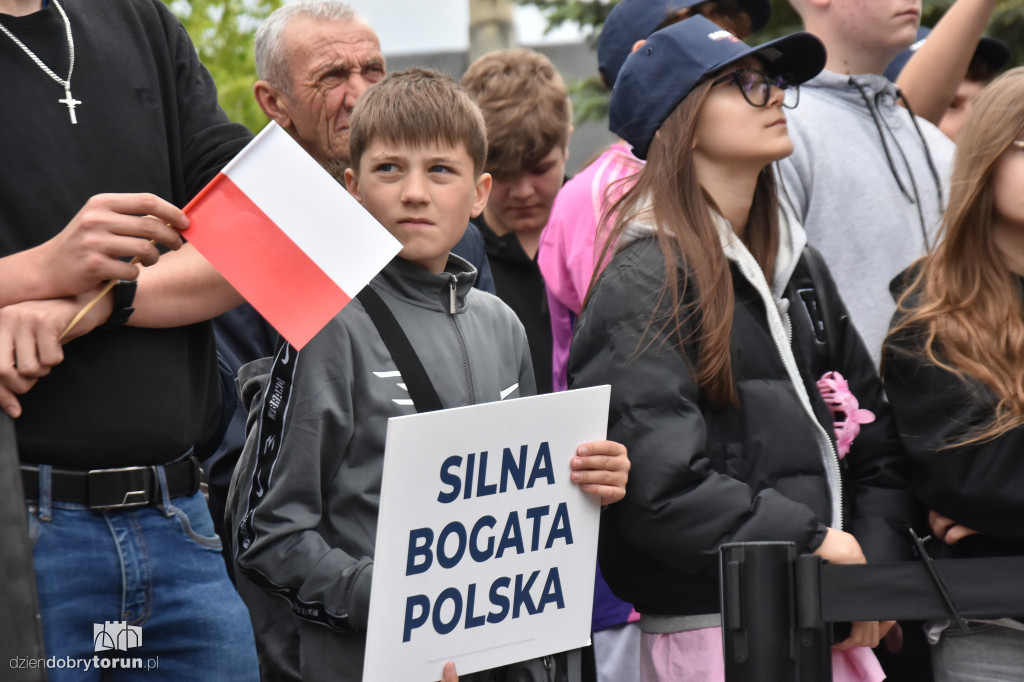Sławomir Mentzen w Aleksandrowie Kujawskim