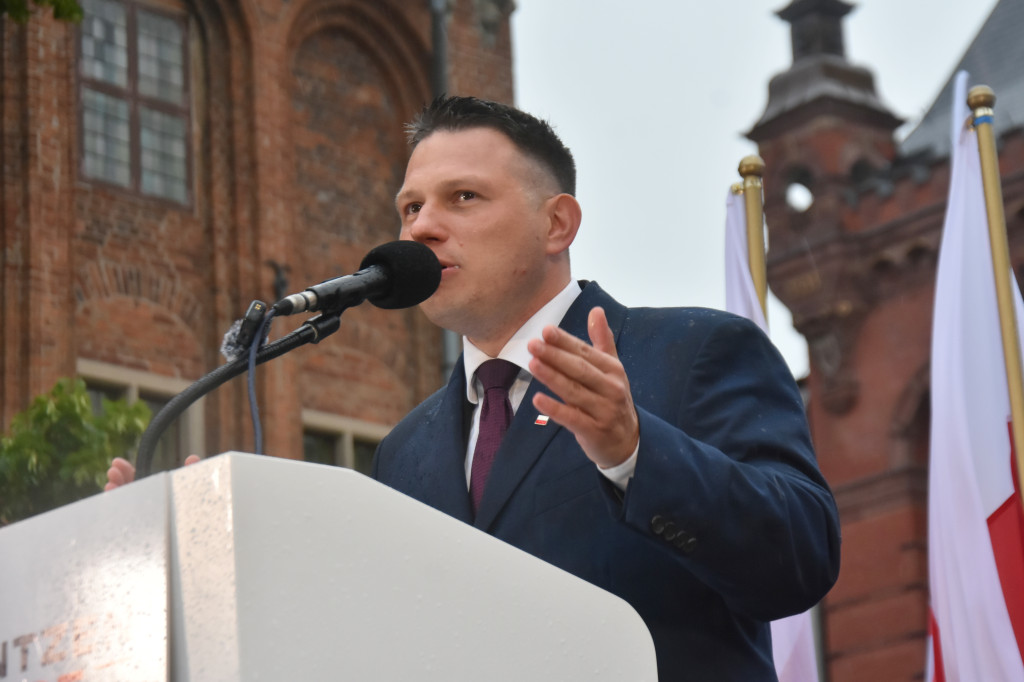 Sławomir Mentzen w Toruniu