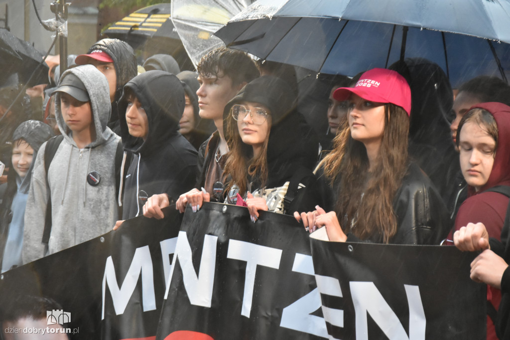 Sławomir Mentzen w Toruniu