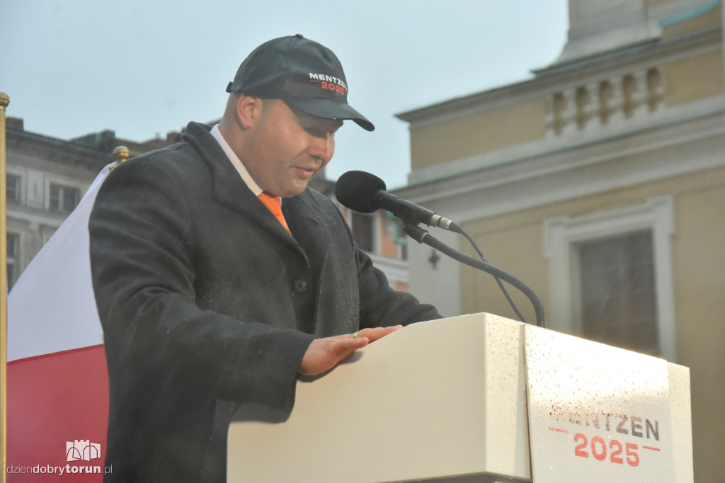 Sławomir Mentzen w Toruniu