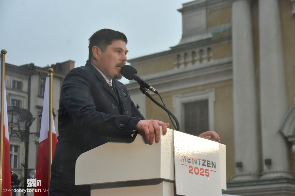 Sławomir Mentzen w Toruniu