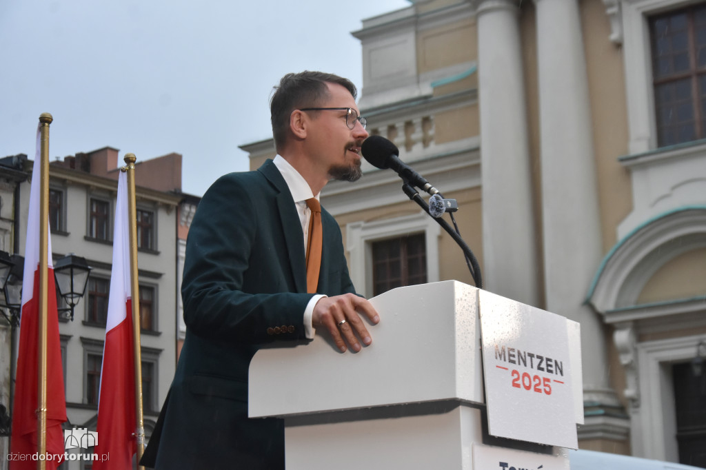 Sławomir Mentzen w Toruniu