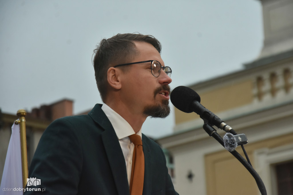 Sławomir Mentzen w Toruniu
