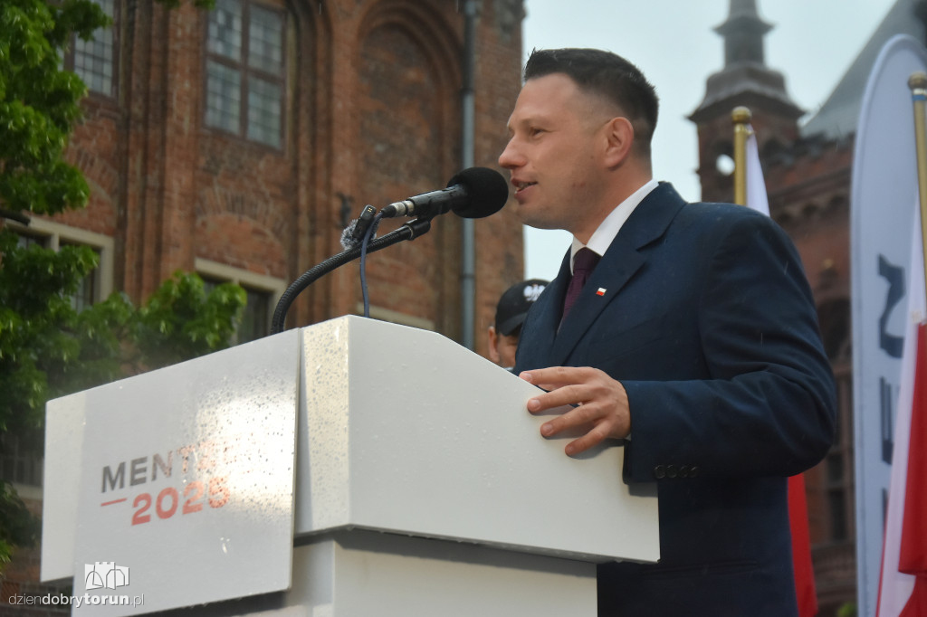Sławomir Mentzen w Toruniu