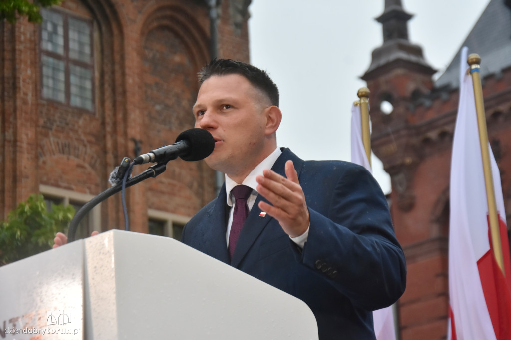 Sławomir Mentzen w Toruniu