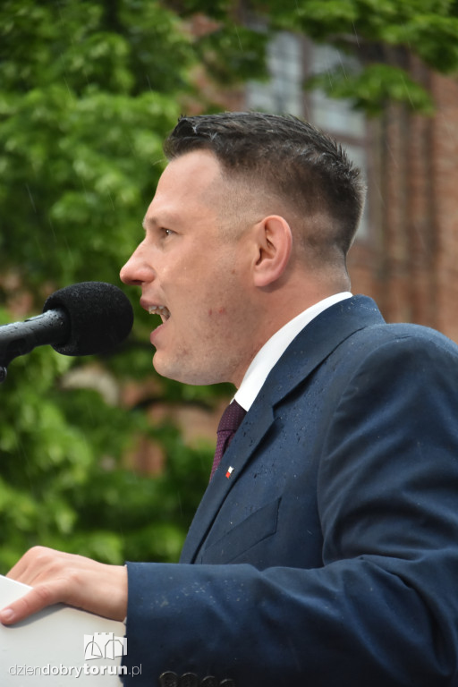 Sławomir Mentzen w Toruniu