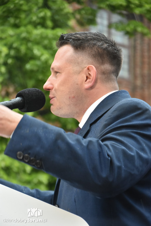 Sławomir Mentzen w Toruniu
