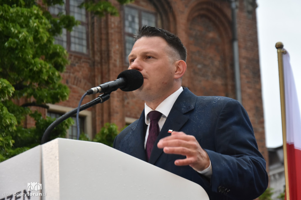 Sławomir Mentzen w Toruniu