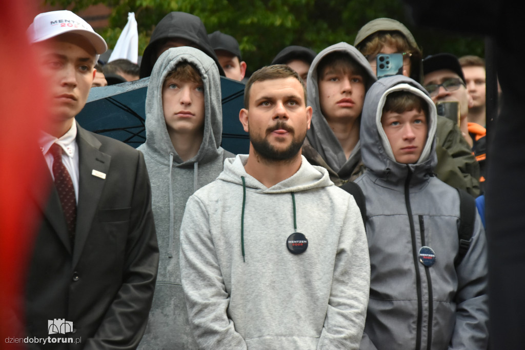 Sławomir Mentzen w Toruniu