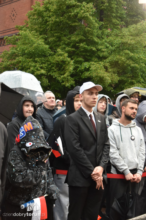 Sławomir Mentzen w Toruniu