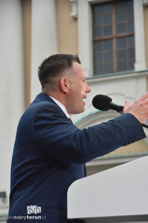 Sławomir Mentzen w Toruniu