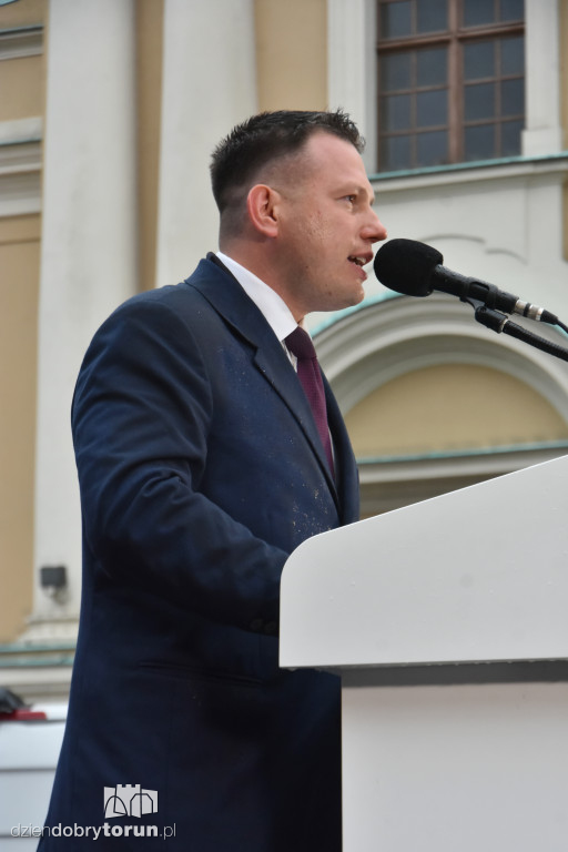 Sławomir Mentzen w Toruniu