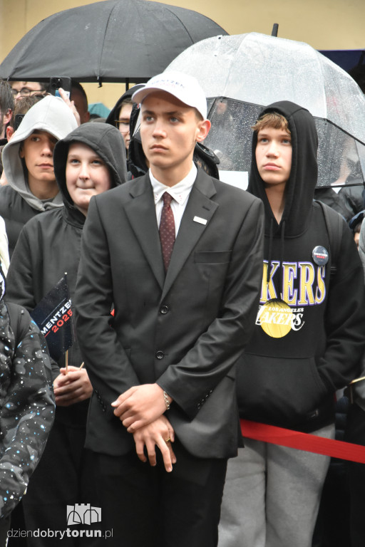 Sławomir Mentzen w Toruniu