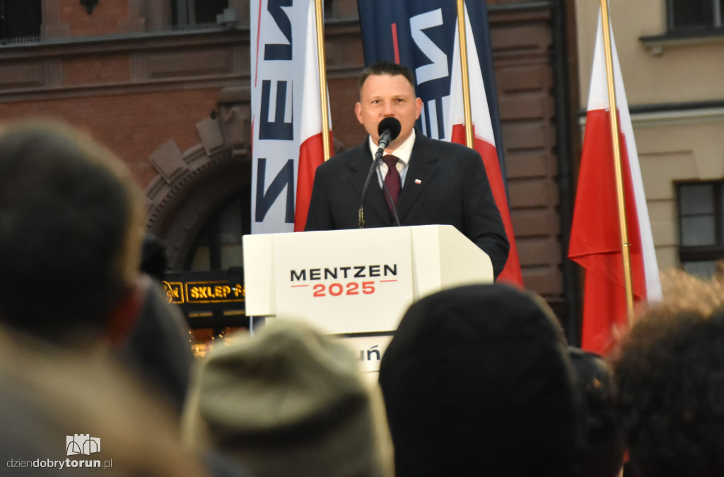 Sławomir Mentzen w Toruniu