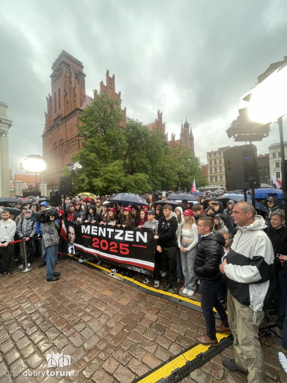 Sławomir Mentzen w Toruniu