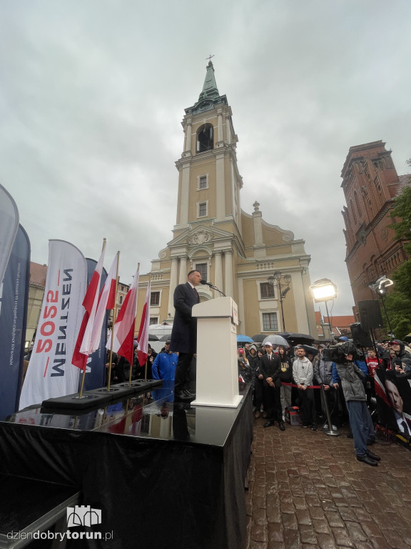 Sławomir Mentzen w Toruniu