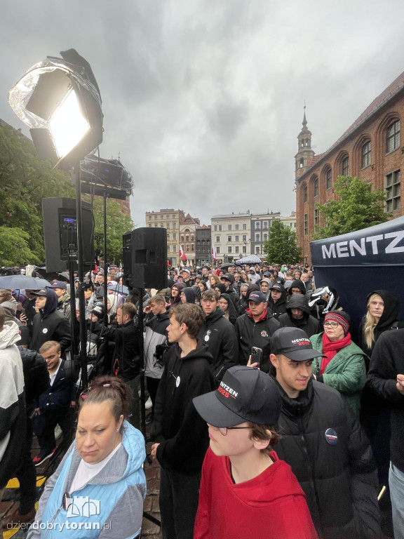 Sławomir Mentzen w Toruniu