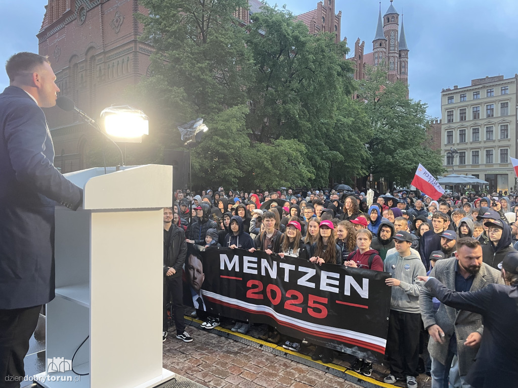 Sławomir Mentzen w Toruniu