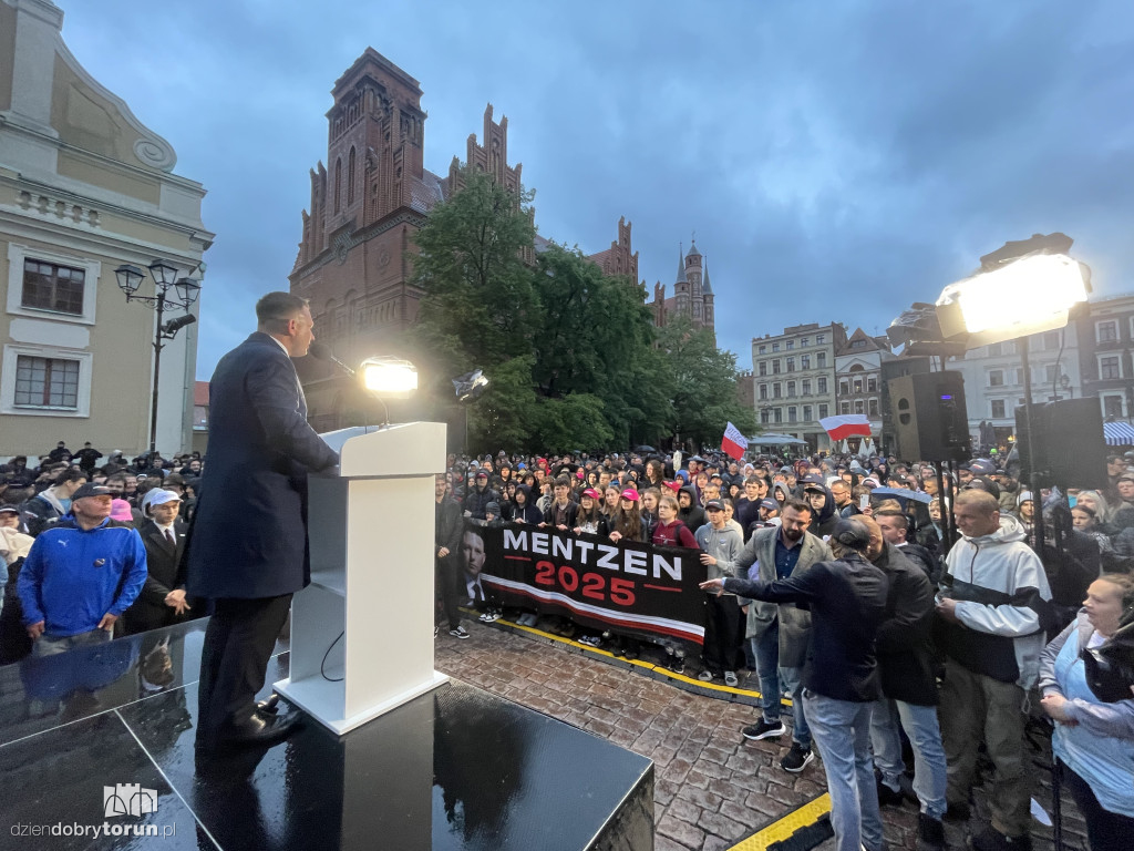 Sławomir Mentzen w Toruniu