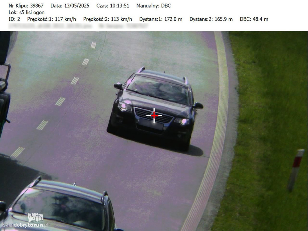 Policja kontrolowała kierowców na S5