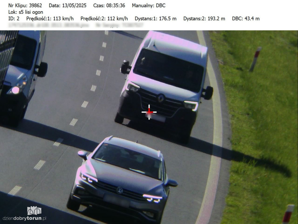Policja kontrolowała kierowców na S5