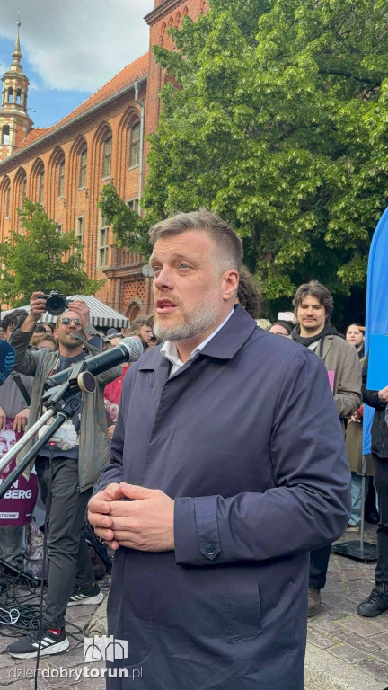 Zandberg w Toruniu na chwilę przed ciszą wyborczą