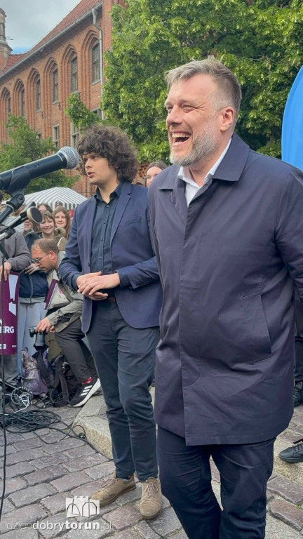 Zandberg w Toruniu na chwilę przed ciszą wyborczą