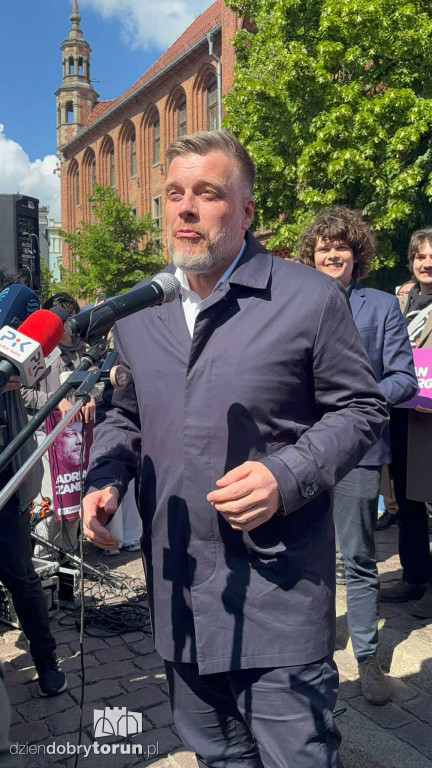 Zandberg w Toruniu na chwilę przed ciszą wyborczą