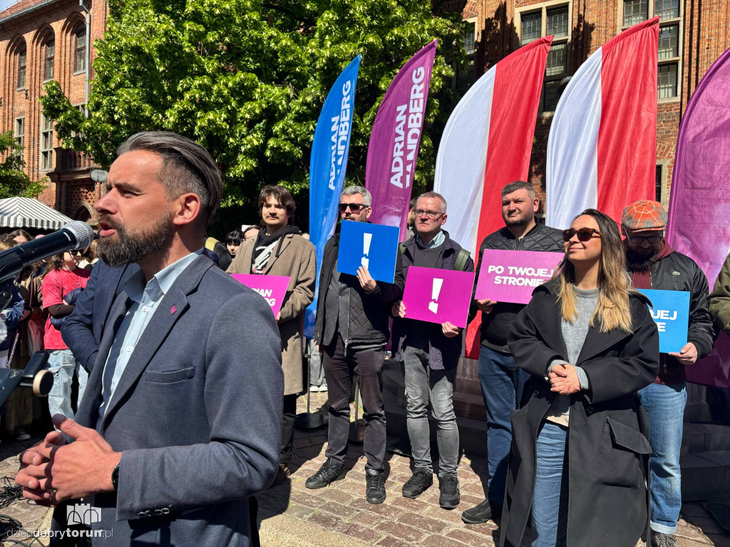 Zandberg w Toruniu na chwilę przed ciszą wyborczą