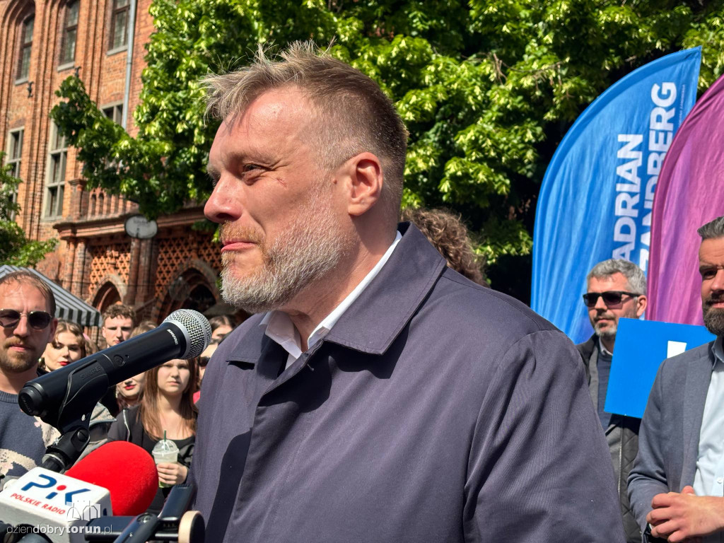 Zandberg w Toruniu na chwilę przed ciszą wyborczą