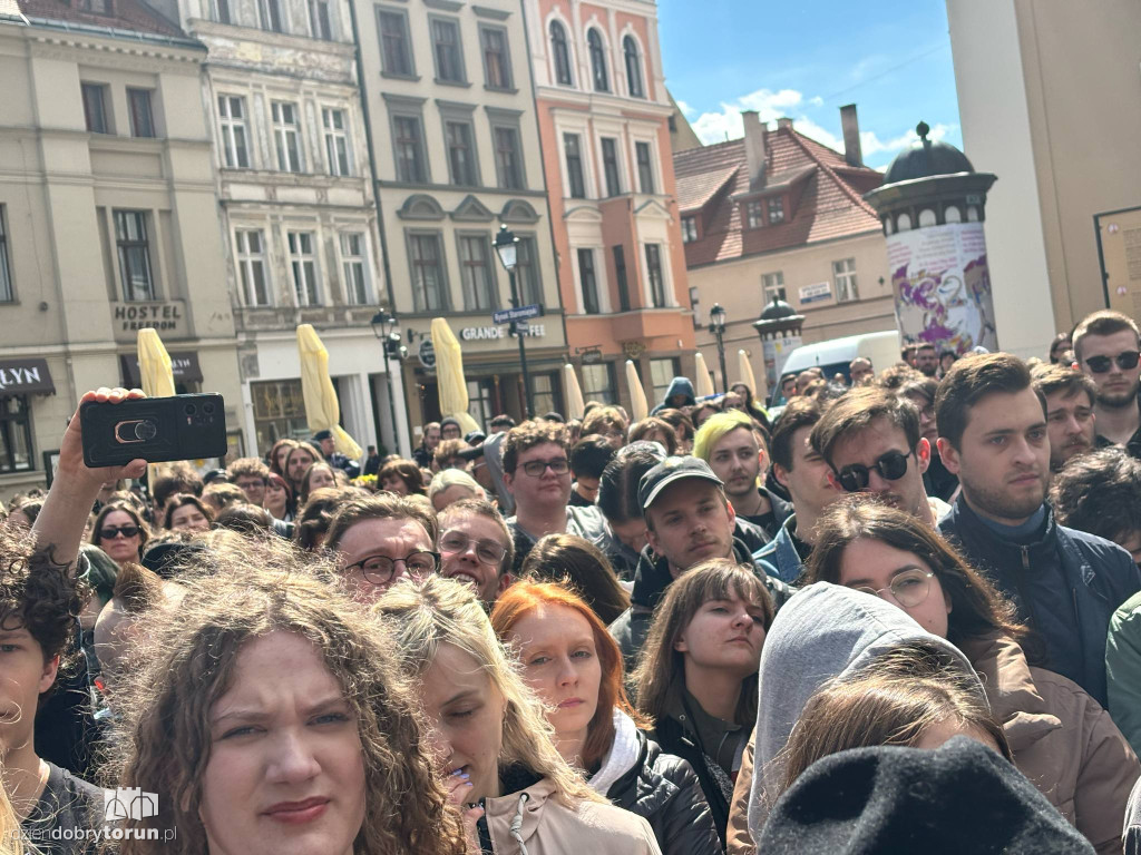 Zandberg w Toruniu na chwilę przed ciszą wyborczą