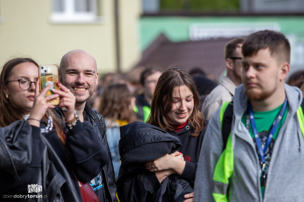 Pochód studencki rozpoczynający Piernikalia