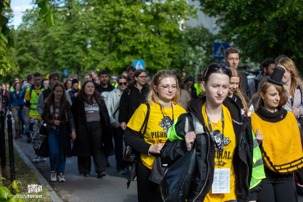Pochód studencki rozpoczynający Piernikalia