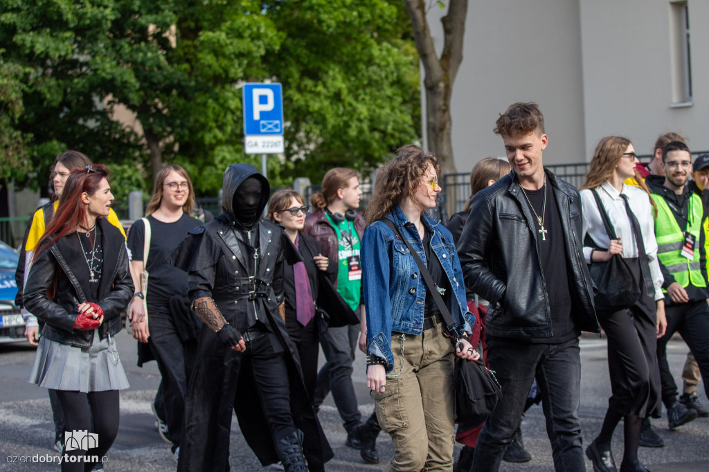Pochód studencki rozpoczynający Piernikalia