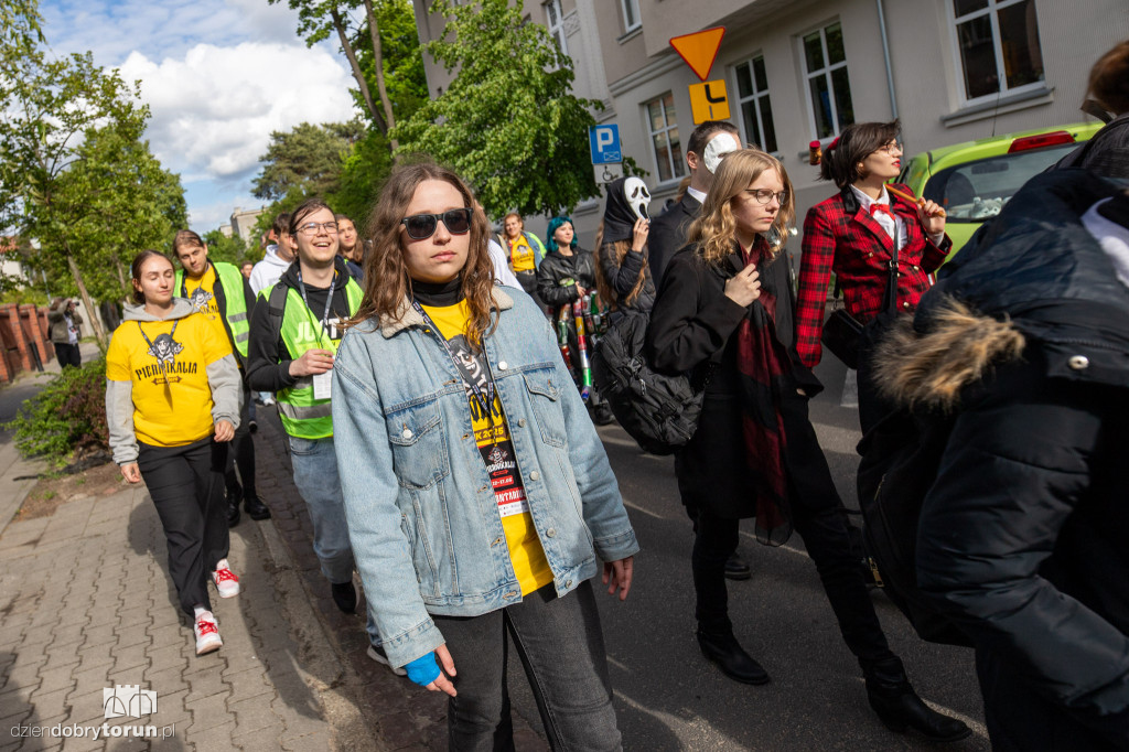 Pochód studencki rozpoczynający Piernikalia