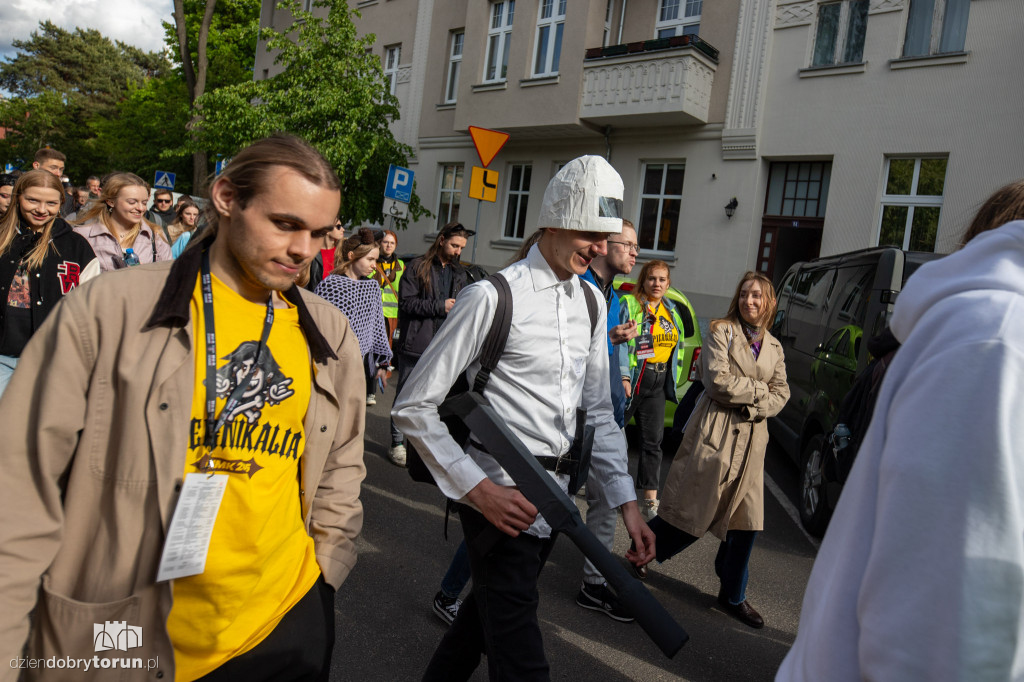 Pochód studencki rozpoczynający Piernikalia