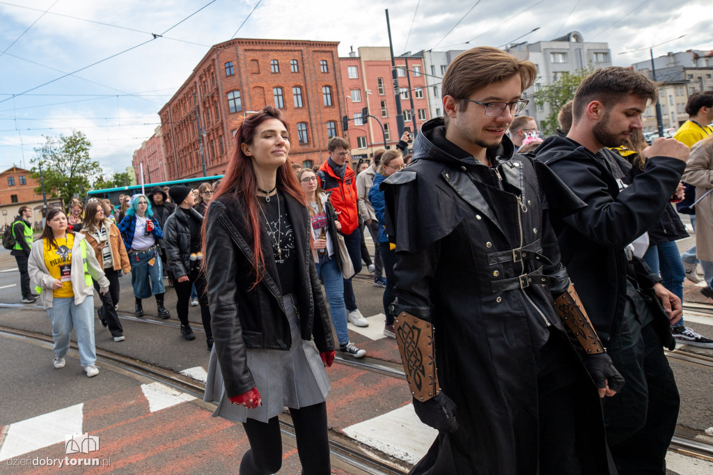 Pochód studencki rozpoczynający Piernikalia
