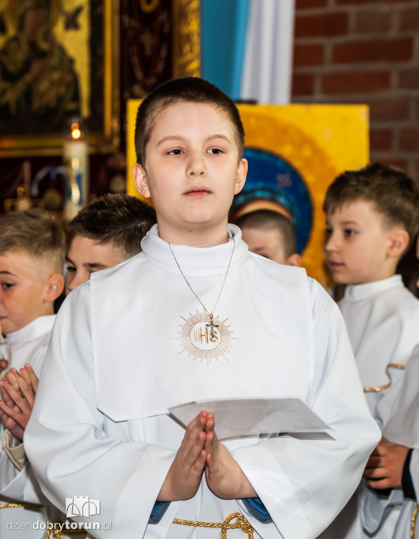 I Komunia Święta w Parafii w Kaszczorku