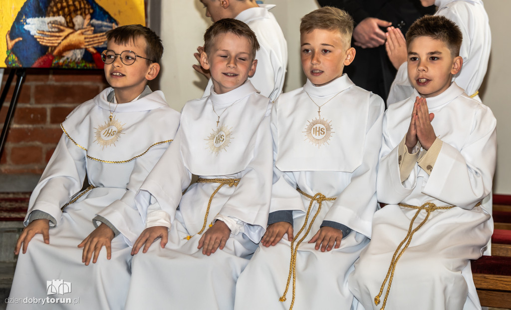 I Komunia Święta w Parafii w Kaszczorku